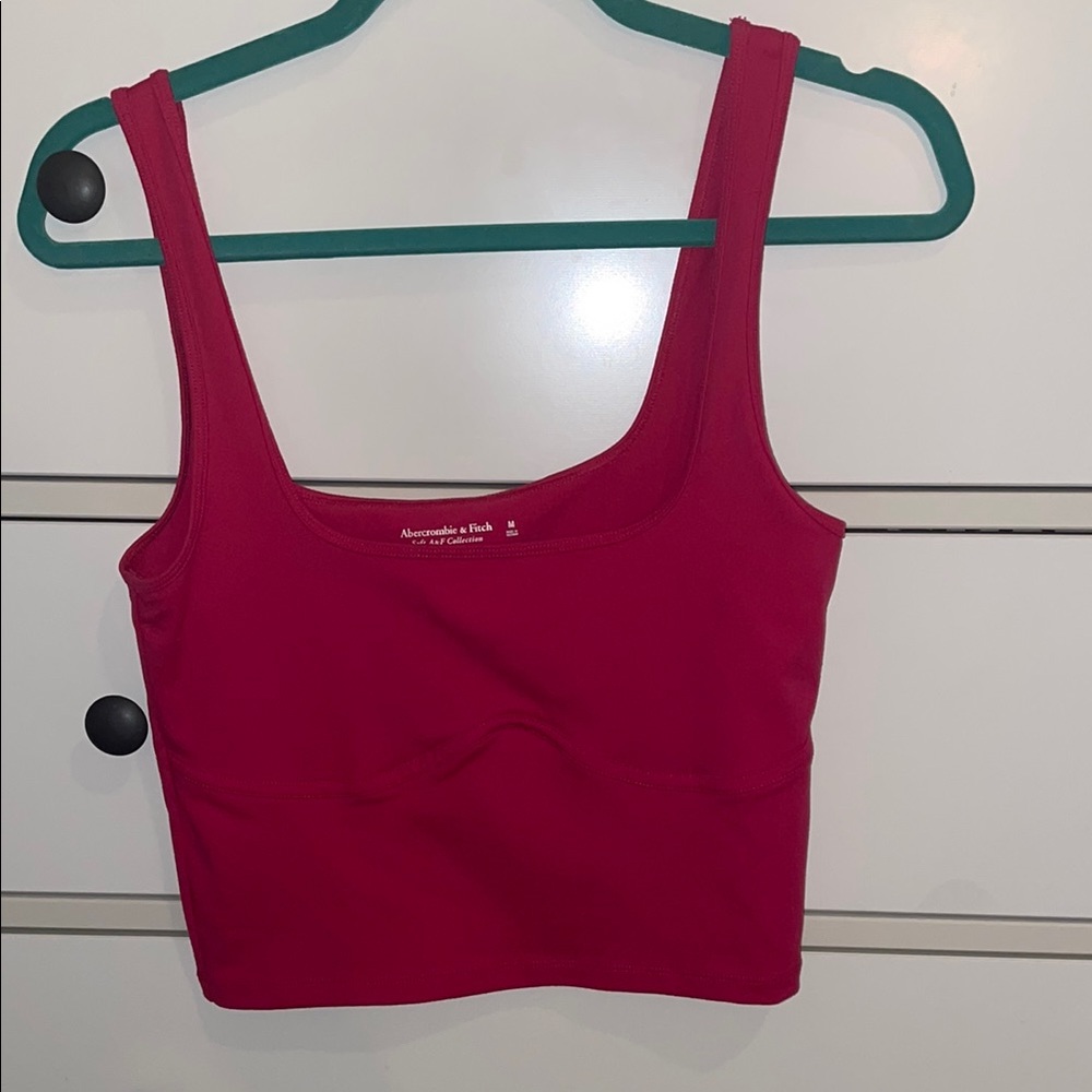 Abercrombie & Fitch Women's hot pink Tank Top